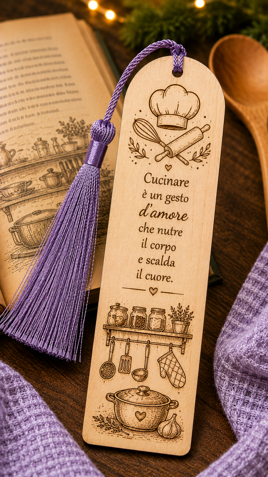 Segnalibro a tema di cucina