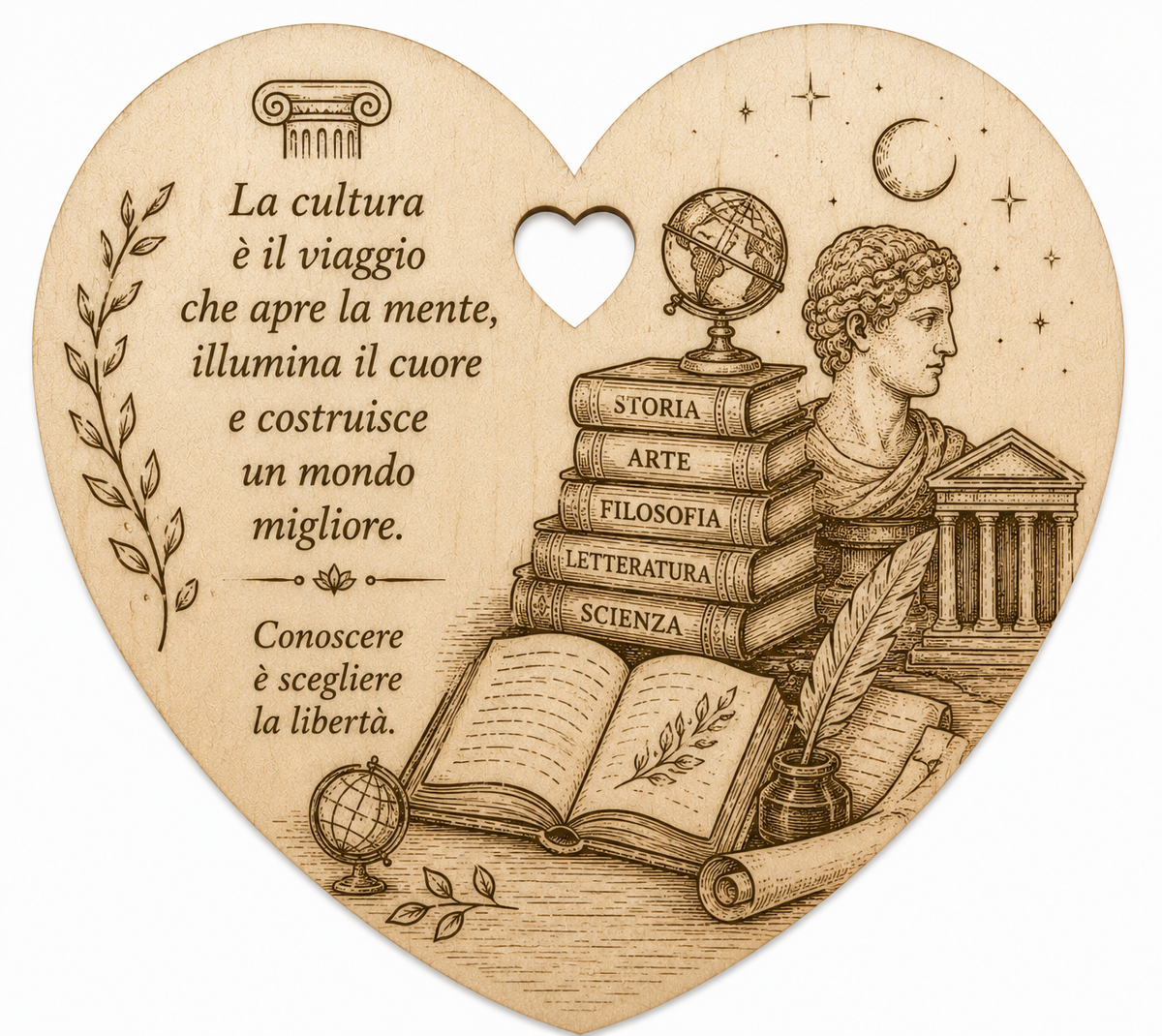 Cuore a tema romantico