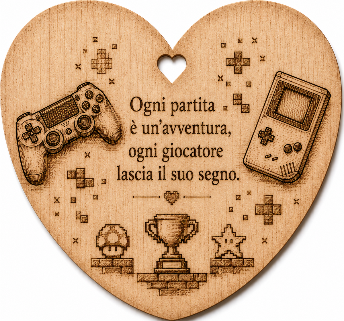 Cuore a tema gaming