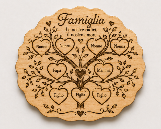 Calamita tema famiglia