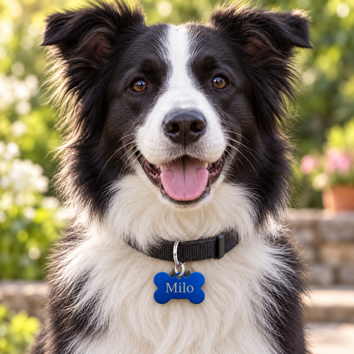 Medaglietta cane in alluminio personalizzabile