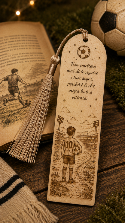 Segnalibro a tema calcistico