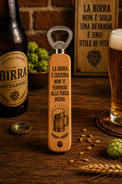 Apribottiglie a tema birra
