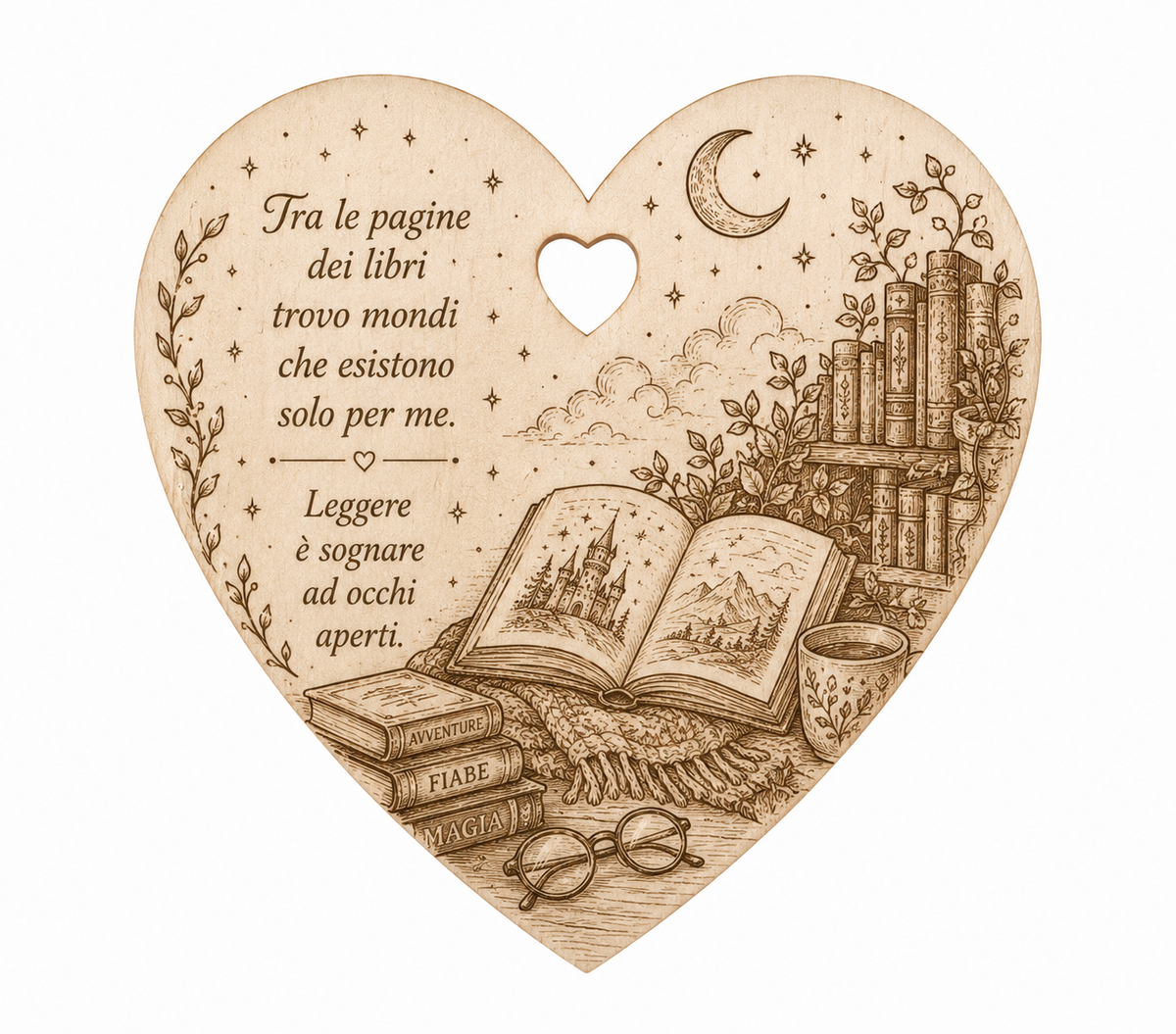 Cuore a tema booklover