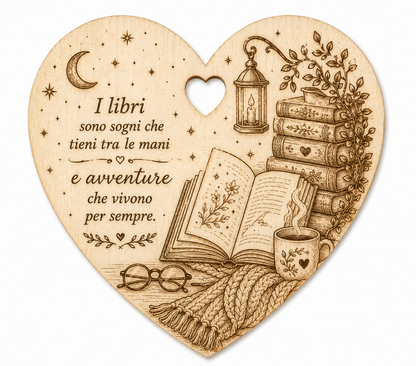 Cuore a tema booklover
