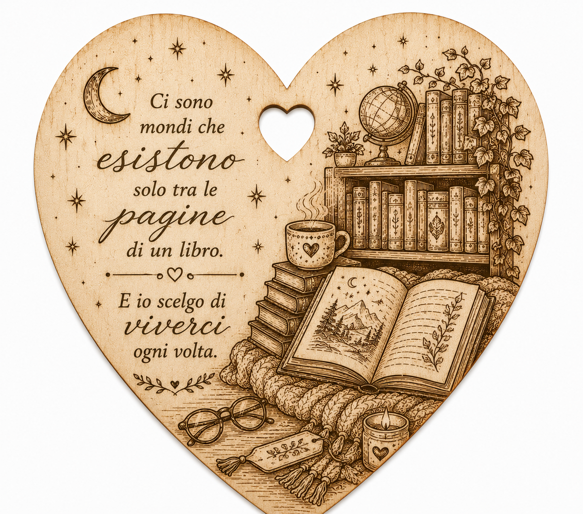 Cuore a tema booklover