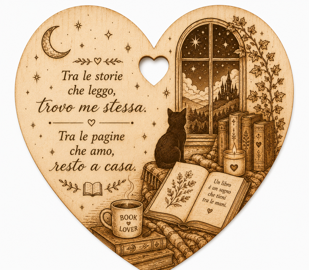 Cuore a tema booklover