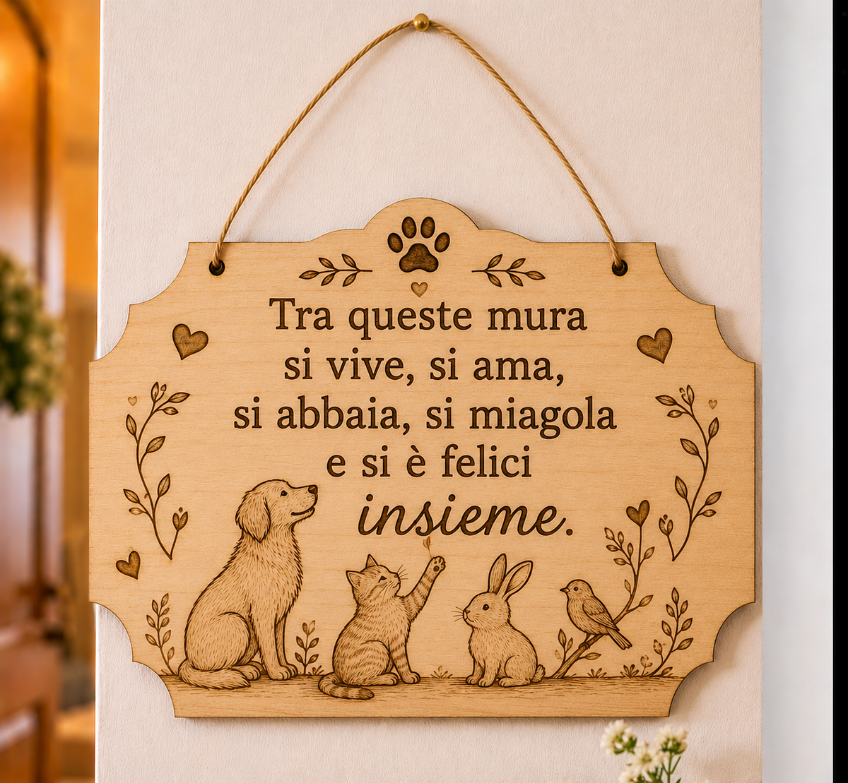 Targhette a tema animali