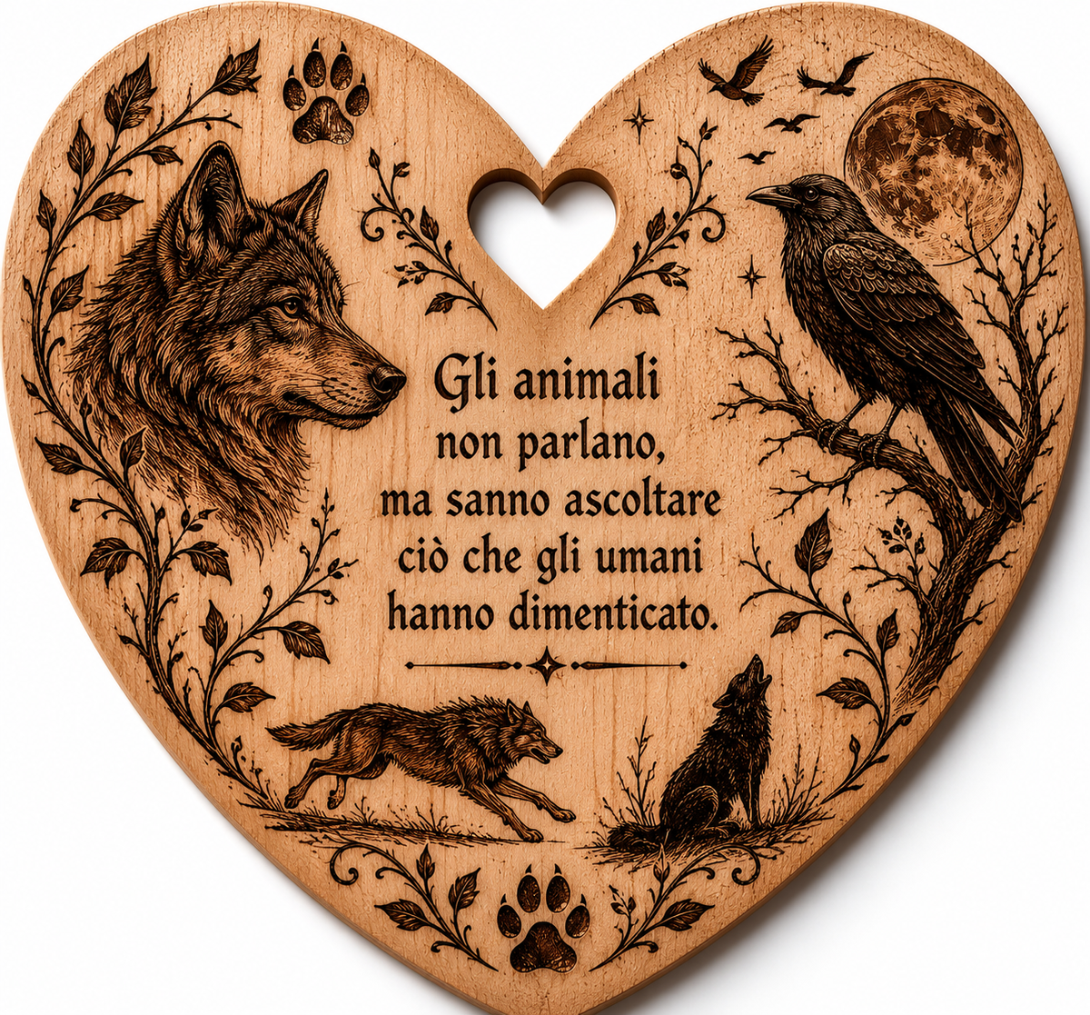 Cuore a tema animali