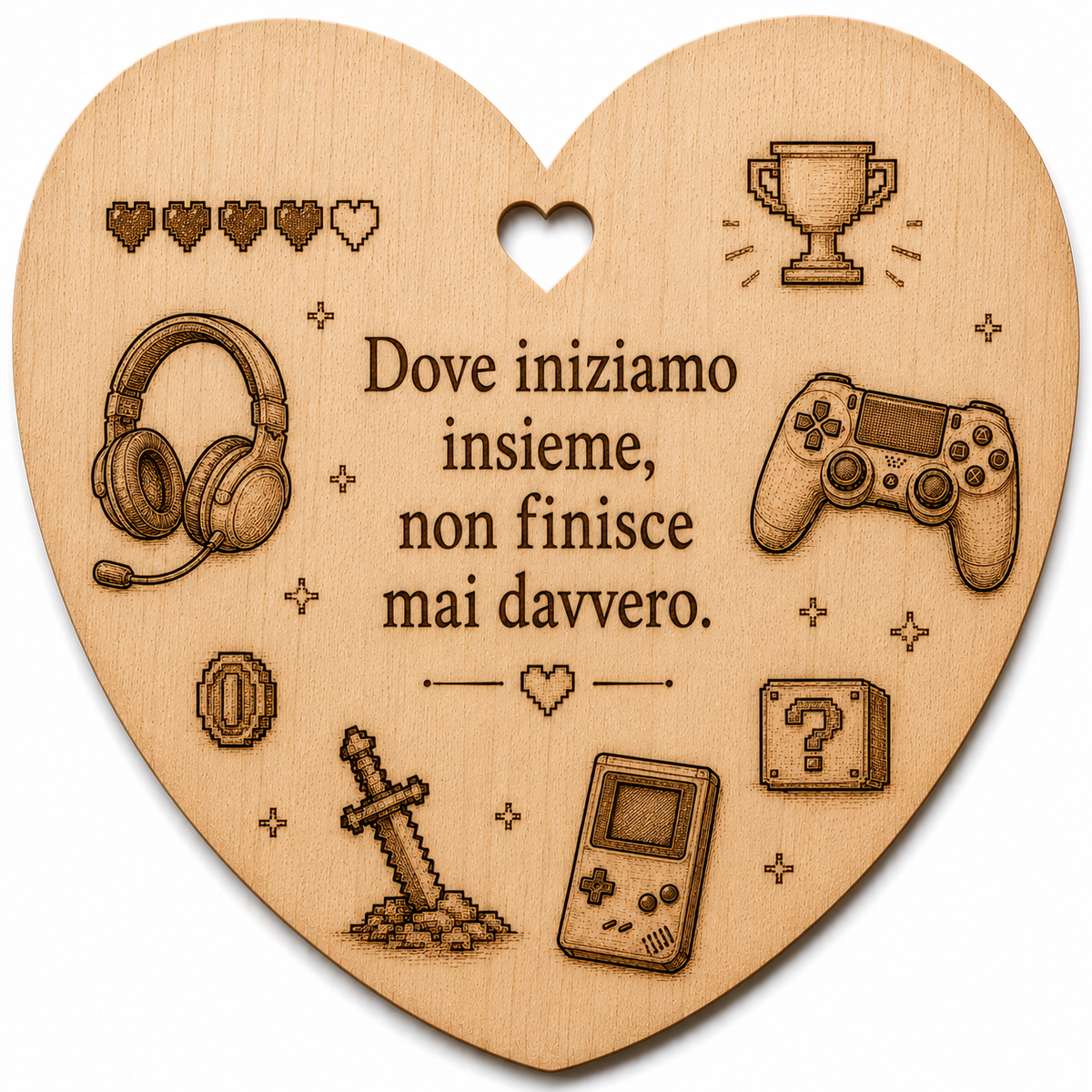 Cuore a tema gaming
