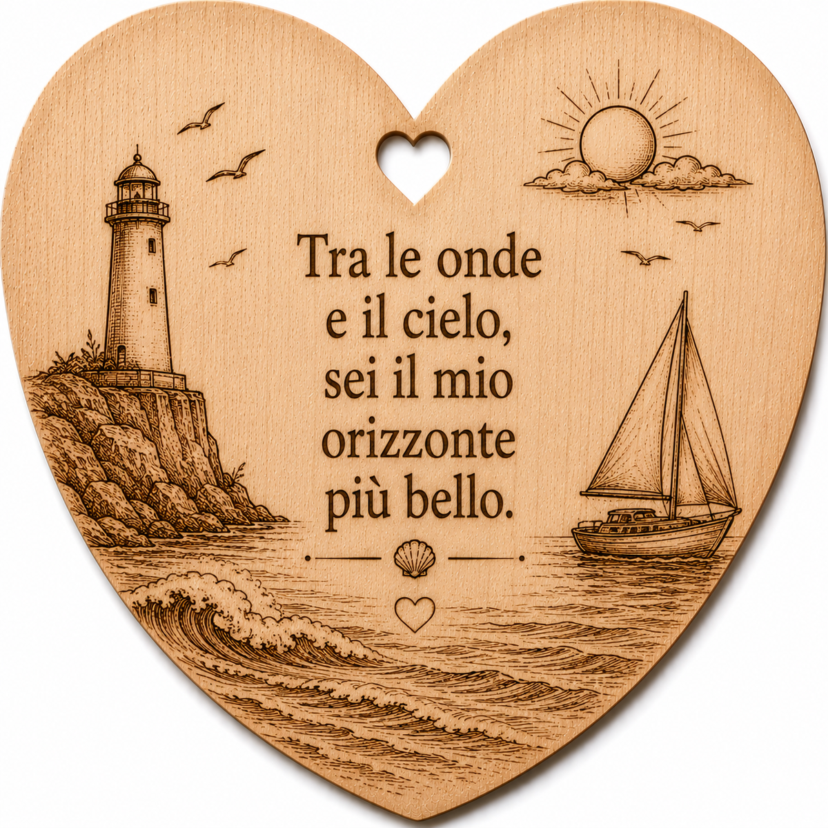 Cuore a tema mare