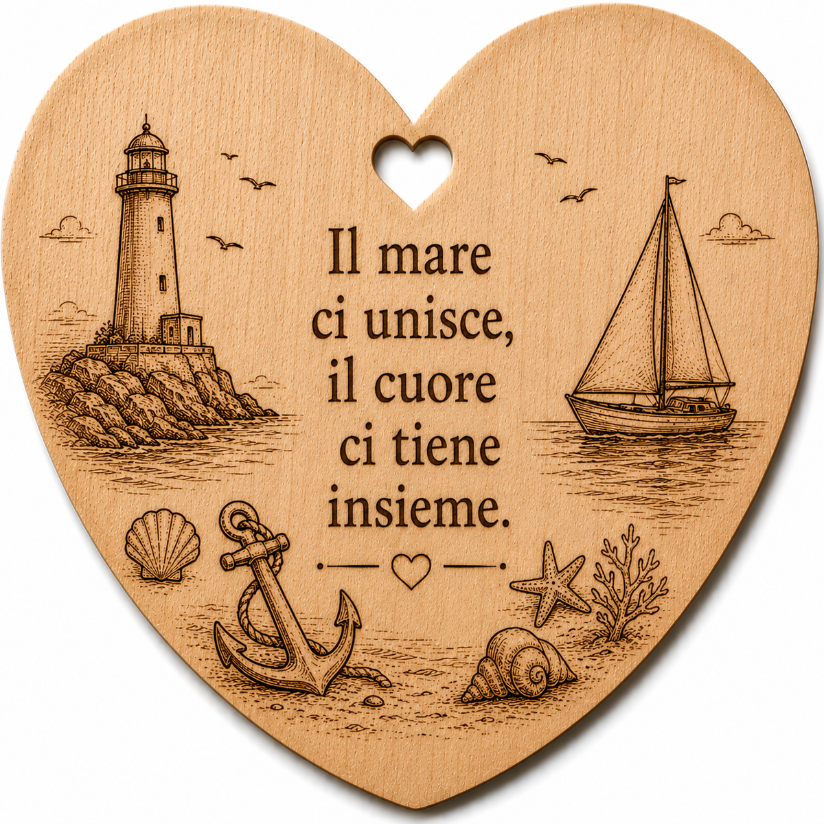 Cuore a tema mare
