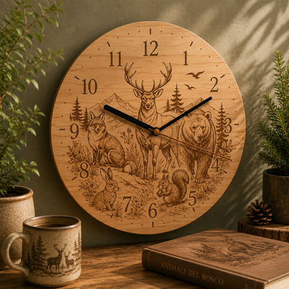 Orologio a tema animali