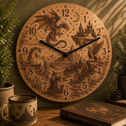 Orologio a tema fantasy
