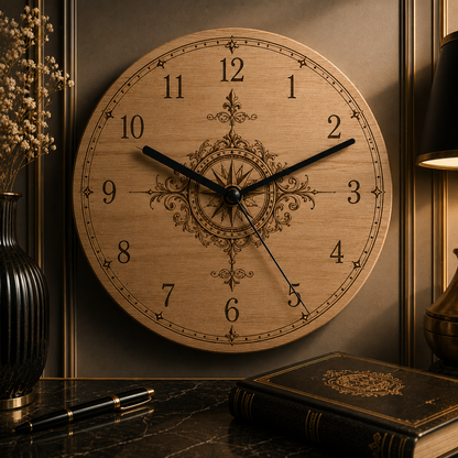 Orologio a tema elegante