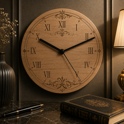 Orologio a tema elegante