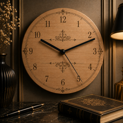 Orologio a tema elegante