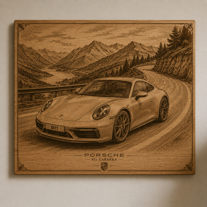 Quadro a tema auto e moto