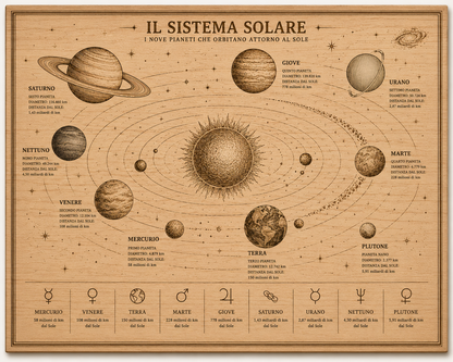 Quadro a tema spazio