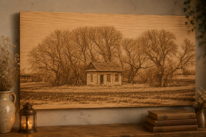 Quadro a tema vintage cottage