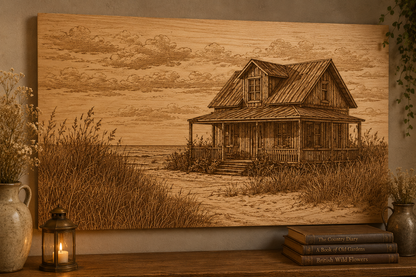 Quadro a tema vintage cottage