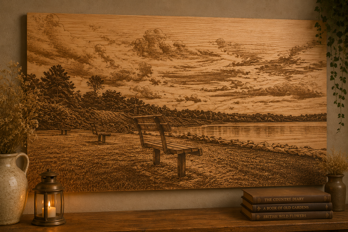Quadro a tema tramonti
