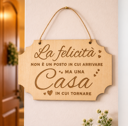 Targhette a tema casa