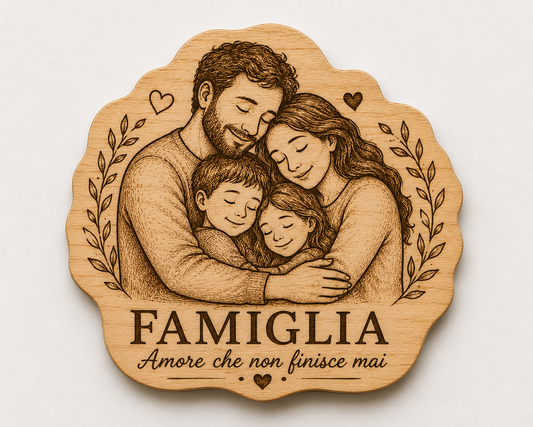 Calamita tema famiglia