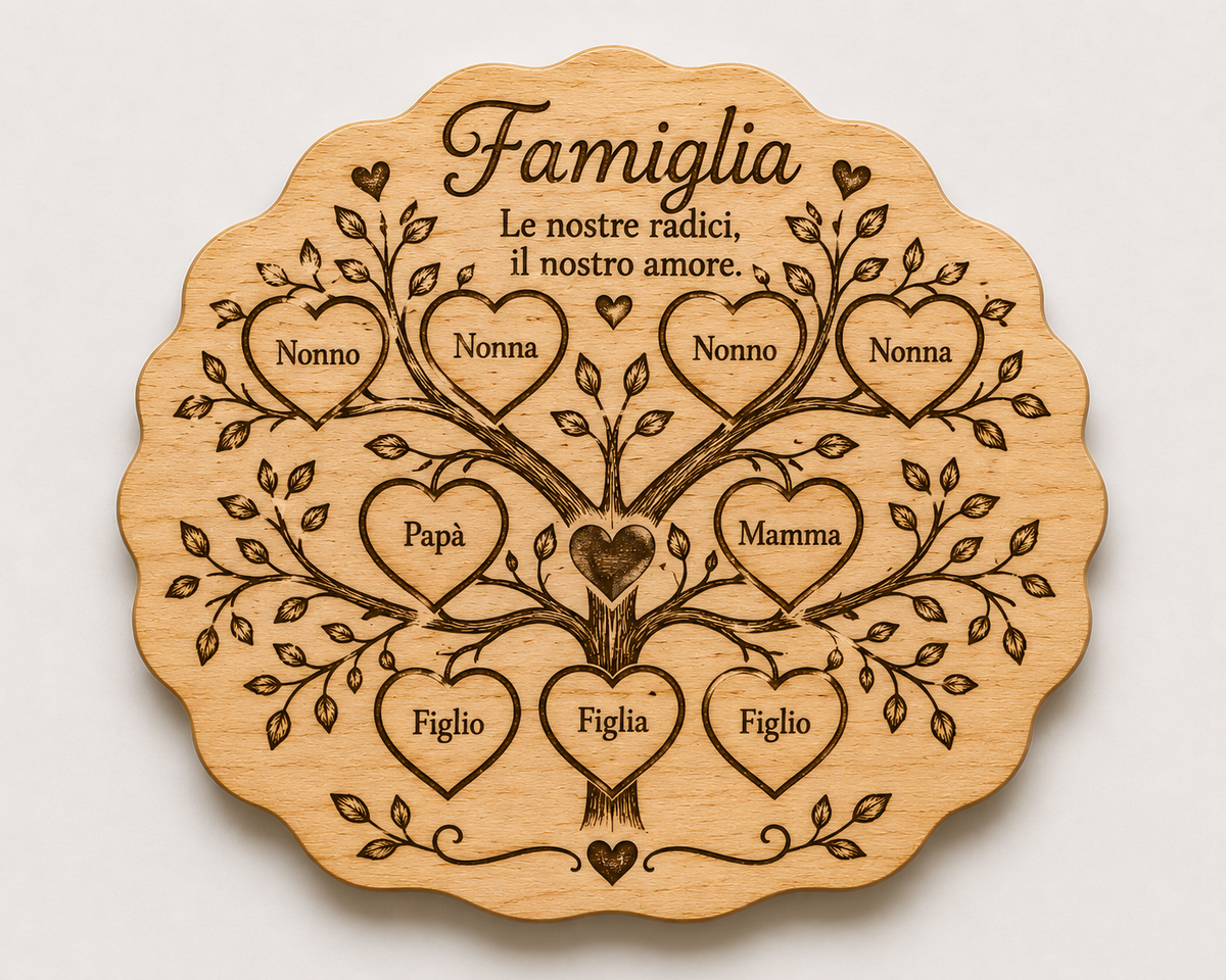 Calamita tema famiglia