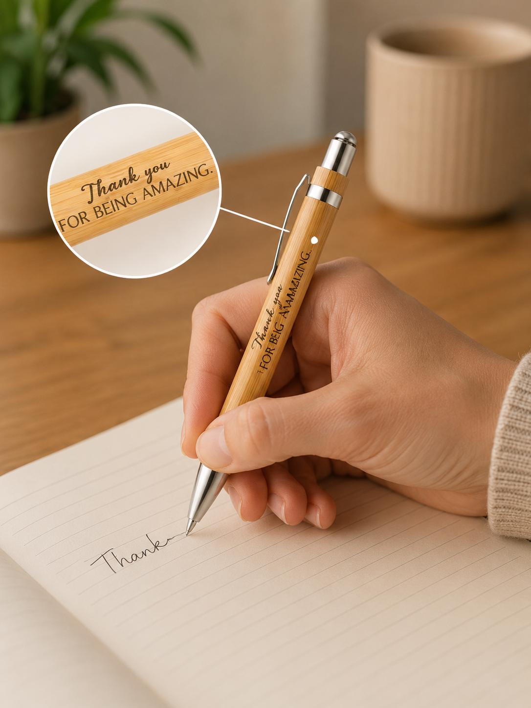 Penna in Legno di Design personalizzabile