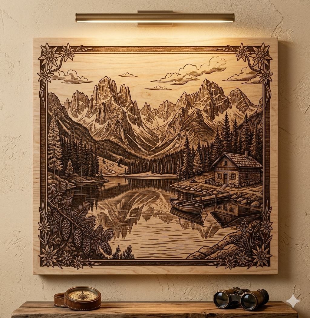 Quadro a tema montagne