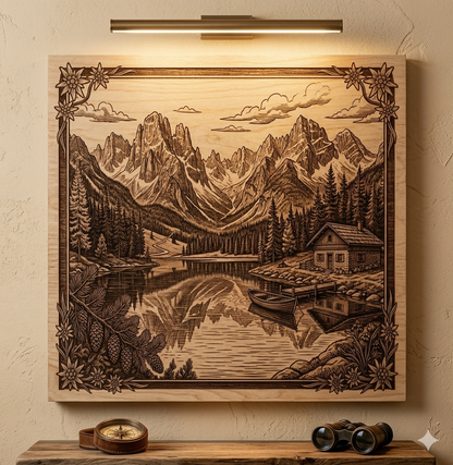 Quadro a tema montagne