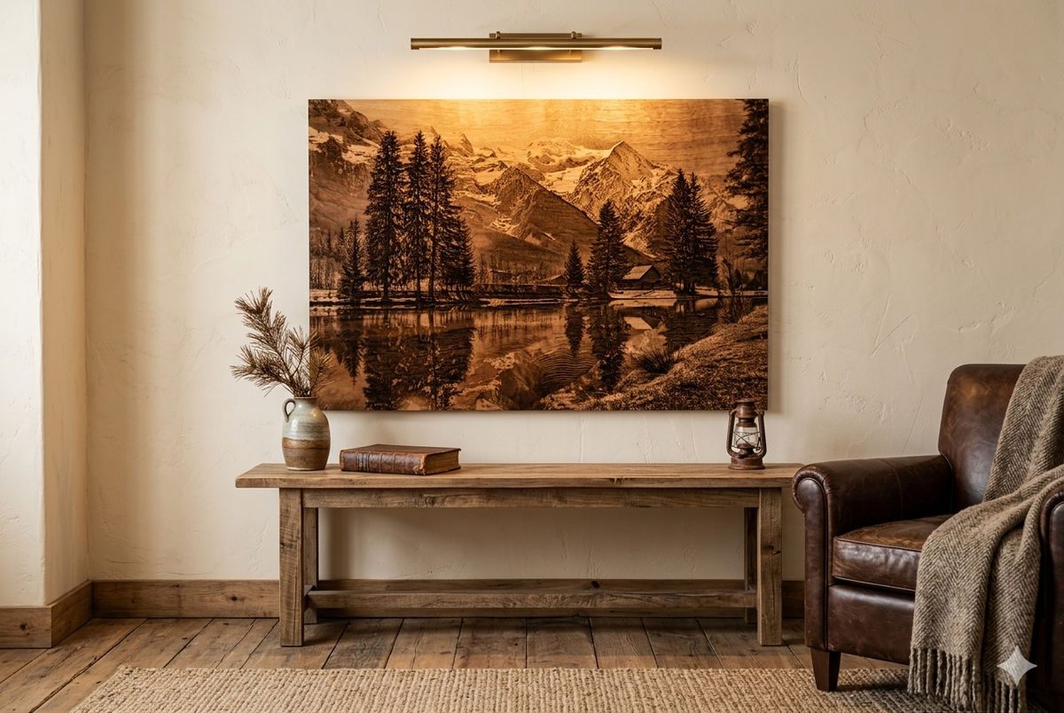 Quadro a tema montagne