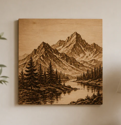 Quadro a tema montagne
